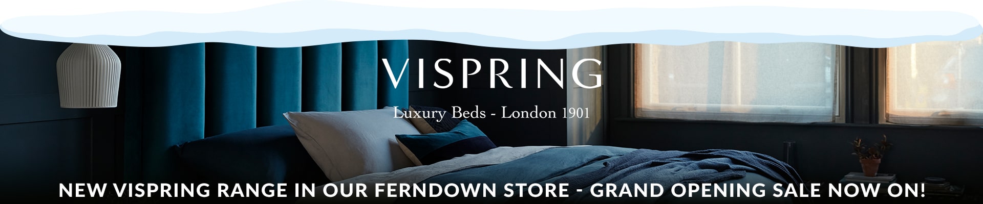 New Vispring range in our Ferndown store