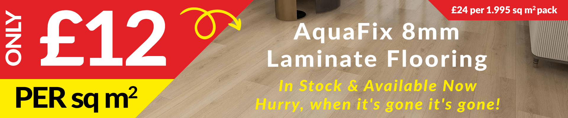 AquaFix laminate flooring