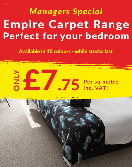 Managers special - Empire carpet range