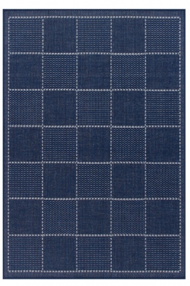 Oriental Weavers - Checked Flatweave - Blue -Beige