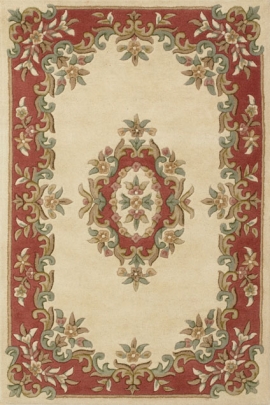 Oriental Weavers - Royal - Cream Rose -Red