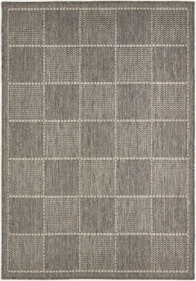 Oriental Weavers - Checked Flatweave - Grey -Grey